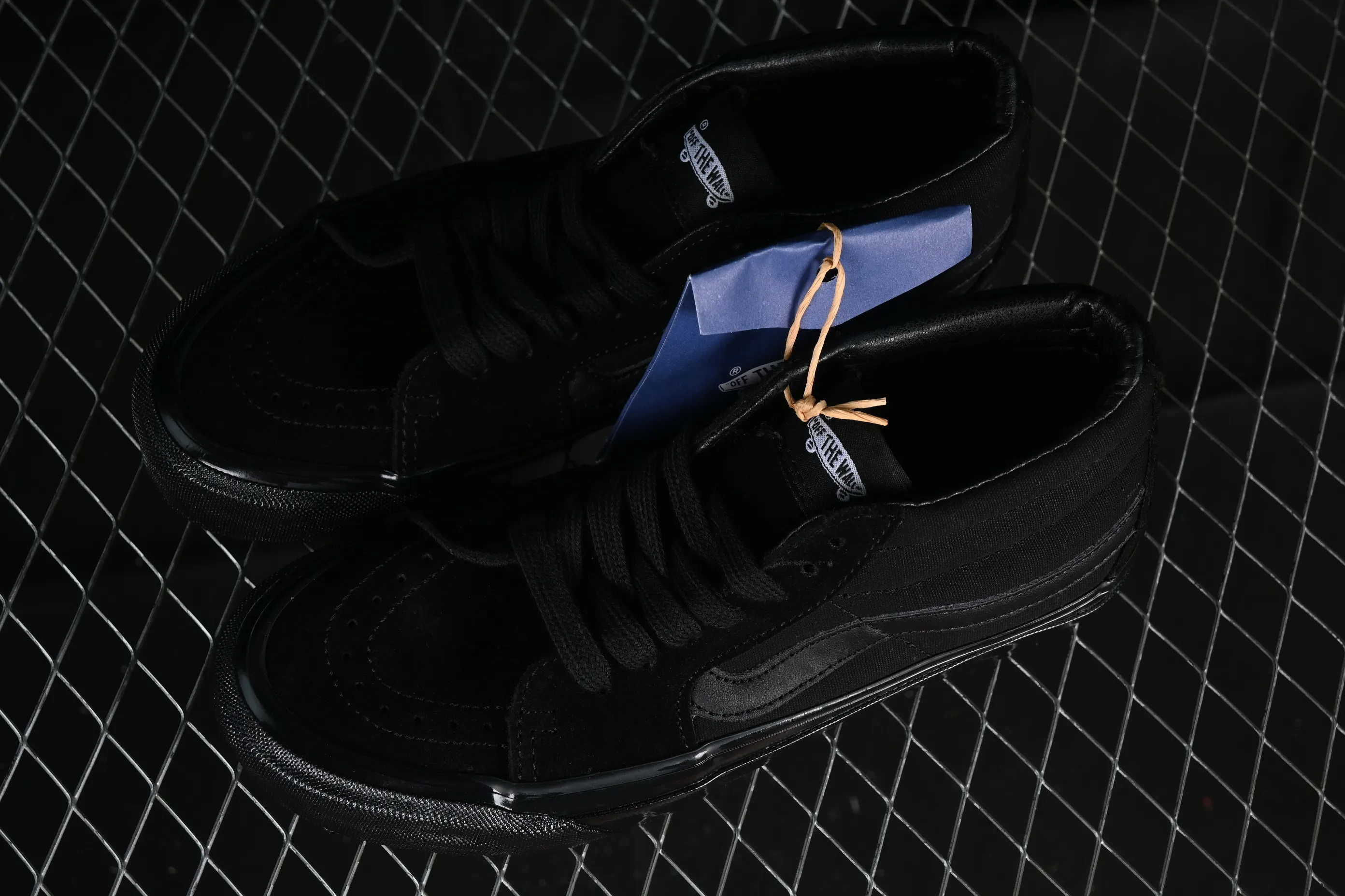 All categories Vans Vans series Vans Mid Vans China Vans Sk8-Mid Reissue 83 High-end branch Black Warrior Suede casual retro skateboard shoes VN000CQQBKA